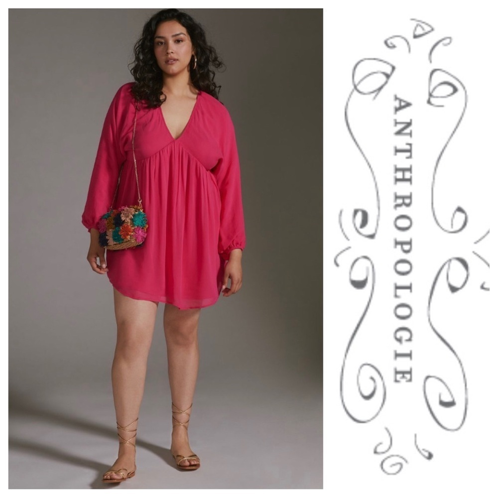 NWT Forever That Girl Sheer Flowy Mini Dress